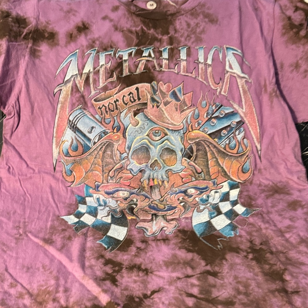 Purple Metallica Graphic Tee